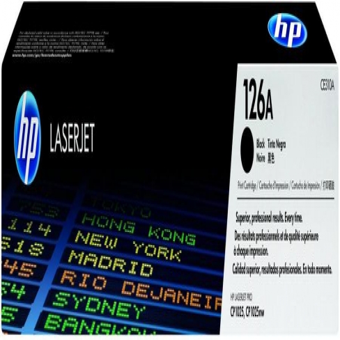 Toner laser HP CE310A - noir - l'unité