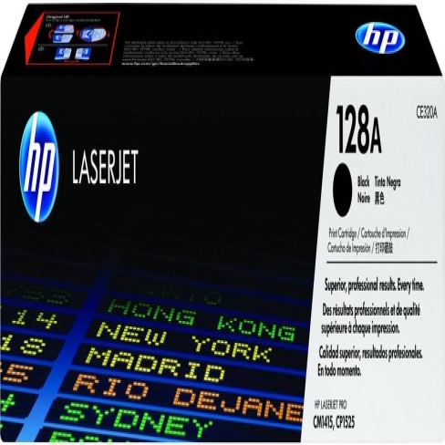 Toner laser HP CE320A - noir - l'unité