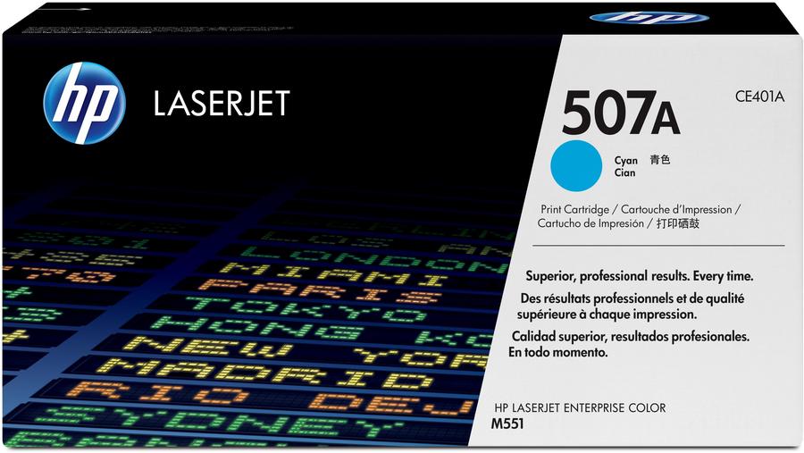 Toner laser HP 507A-CE401A - l'unité