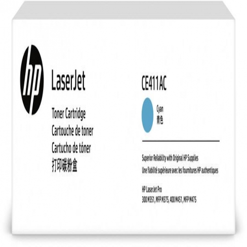 Toner - CE411AC - HP - cyan - par 1