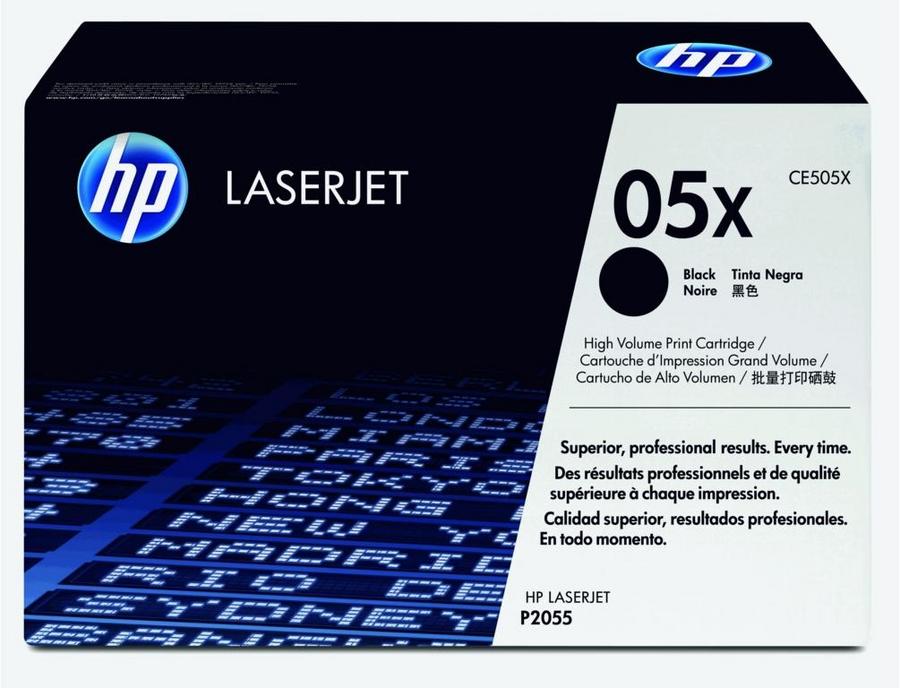 Cartouche - CE505XC - HP - noir - par 1