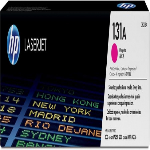 Toner laser HP 131A-CF213A - magenta - l'unité