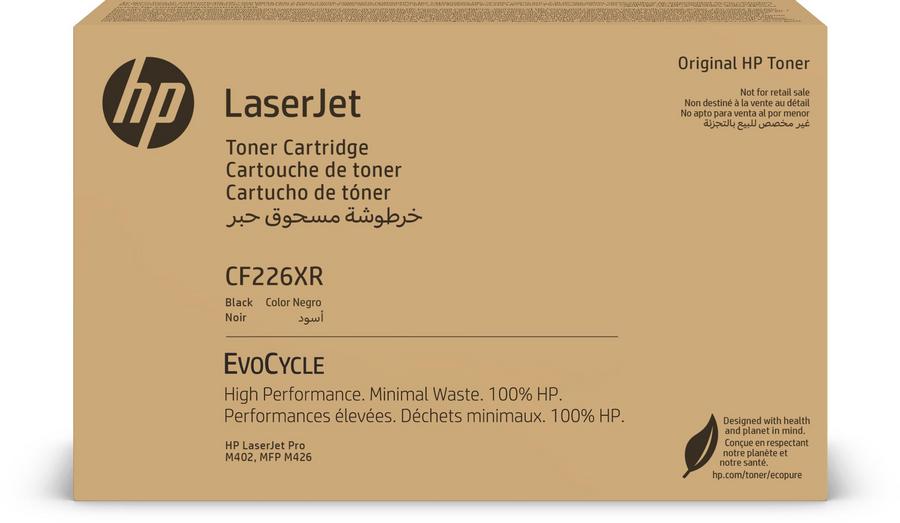 Toner - HP - CF226XR - noir - par 1