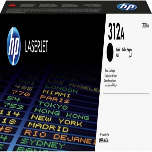 Toner laser HP CF380A - noir - l'unité