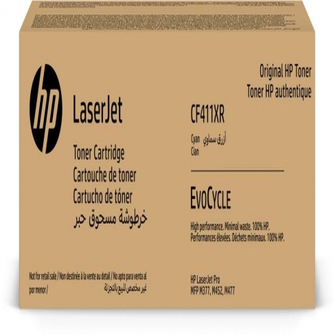 Toner HP CF411XR cyan - par 1