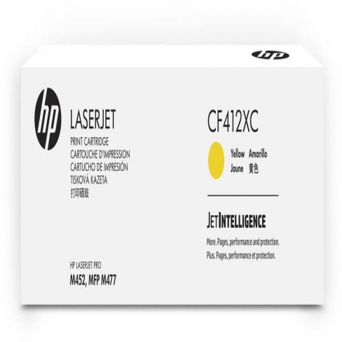 Toner - HP - CF412XC - jaune - par 1