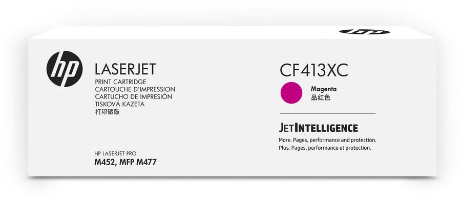 Toner - HP - CF413XC - magenta - par 1