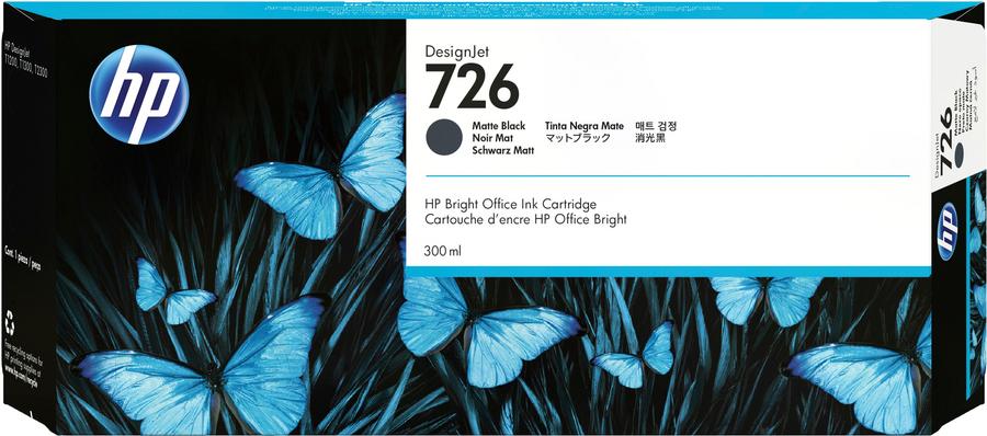 Cartouche d'encre HP CH575A - noir mat - l'unité