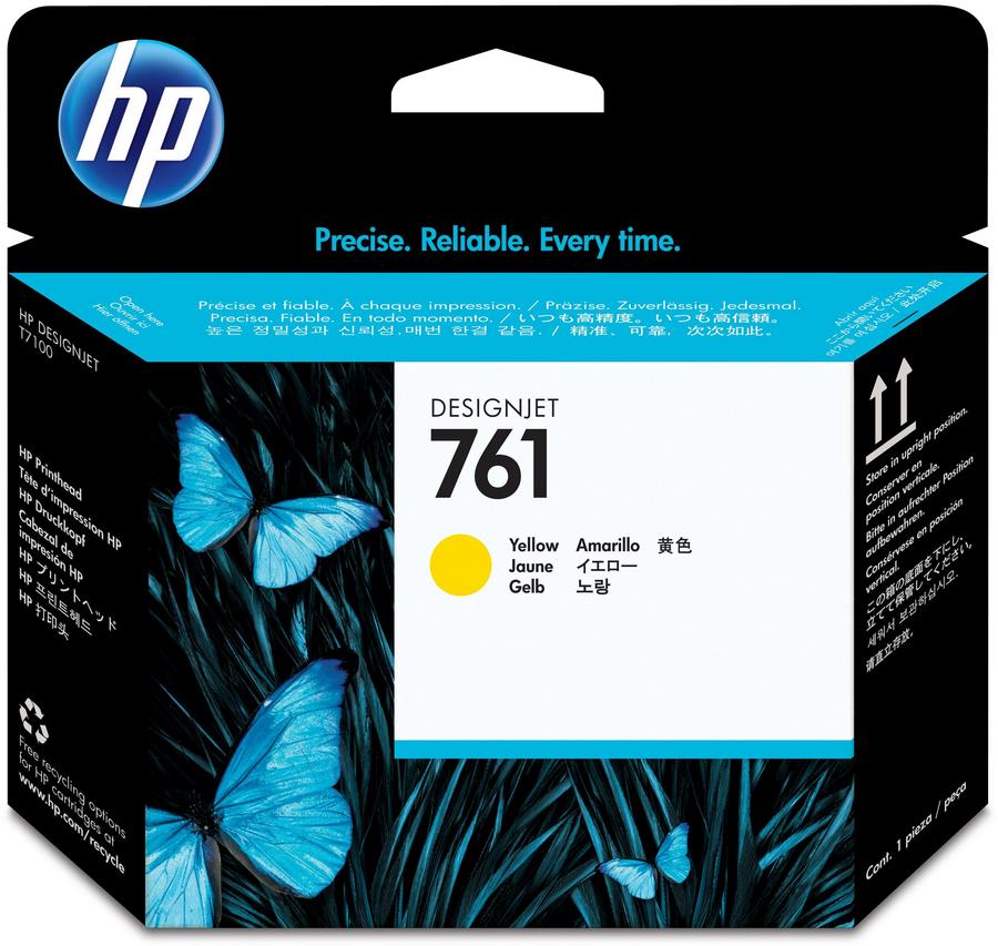 Tête d'impression HP CH645A - jaune - l'unité