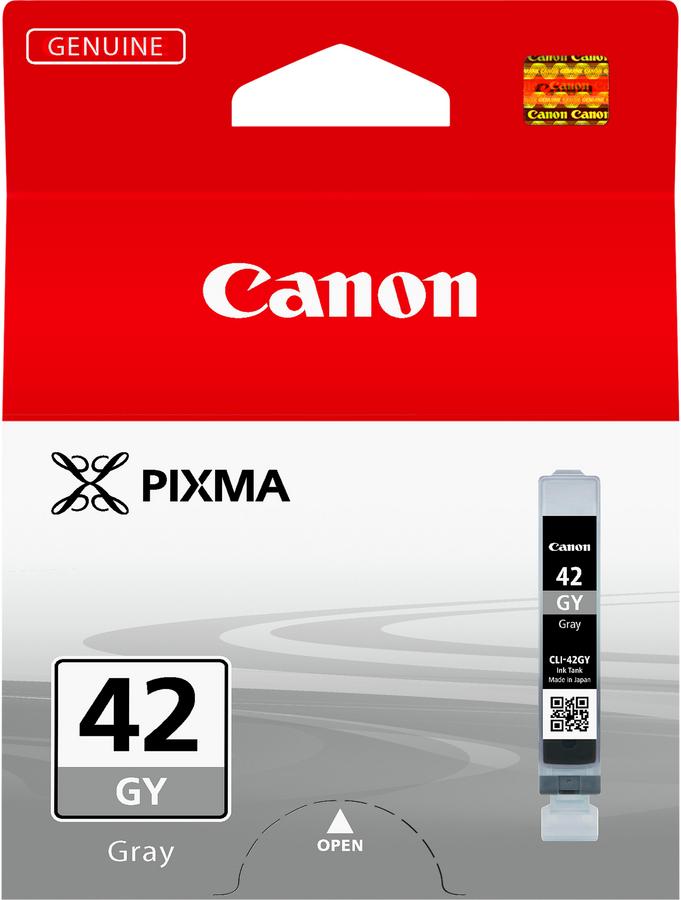 Cartouche d'encre Canon CLI42GY - 6390B001 - gris - l'unité