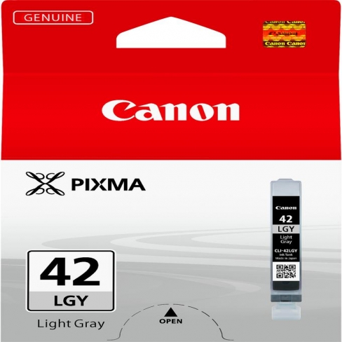 Cartouche d'encre Canon CLI42LGY - 6391B001 - gris clair - l'unité