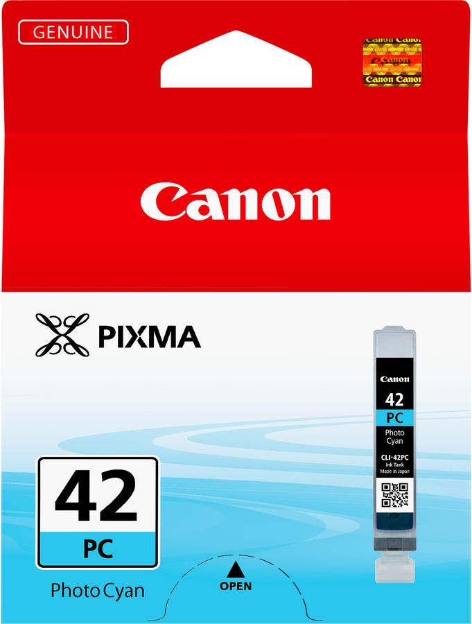 Cartouche d'encre Canon CLI42PC - 6388B001 - cyan photo - l'unité