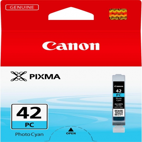 Cartouche d'encre Canon CLI42PC - 6388B001 - cyan photo - l'unité