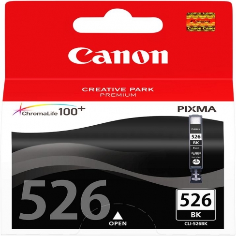 Cartouche d'encre Canon CLI526BK - 4540B001AA - noir - l'unité