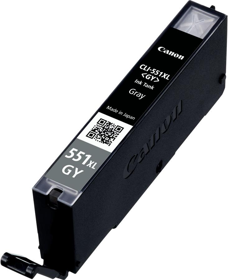 Cartouche d'encre Canon CLI551XG - 6447B001 - gris - l'unité