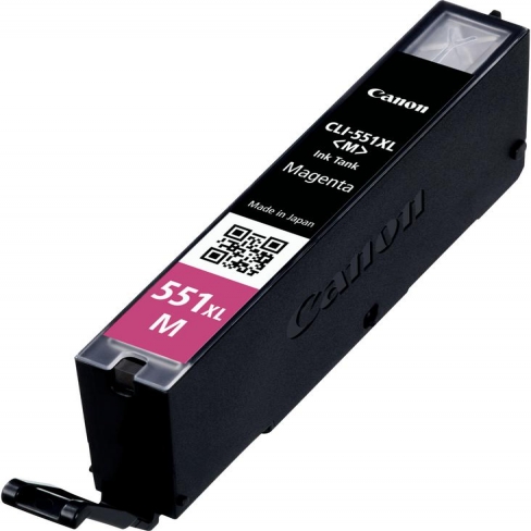 Cartouche d'encre Canon CLI551XM - 6445B001 - magenta - l'unité