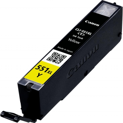 Cartouche d'encre Canon CLI551XY - 6446B001 - jaune - l'unité