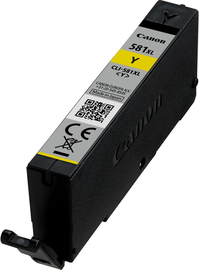 Cartouche d'encre Canon 581XL CLI581XLY - jaune - l'unité