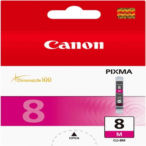 Cartouche d'encre Canon CLI8M - 0622B001 - magenta - l'unité