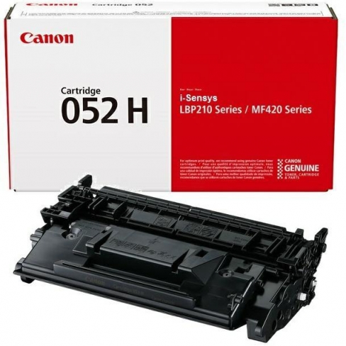 Toner laser Canon 052H - CRG052H - noir - l'unité