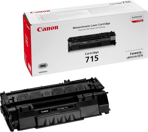 Toner laser Canon CRG715 - noir - l'unité