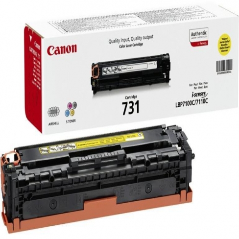 Toner laser Canon 731-6269B002 - jaune - l'unité