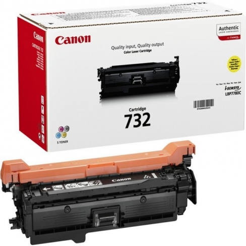 Toner laser Canon 732-6260B002 - jaune - l'unité