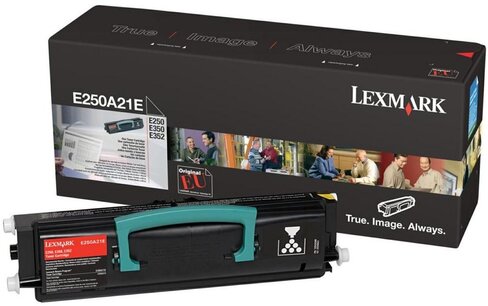 Cartouche laser Lexmark - E250A21E - noir - l'unité