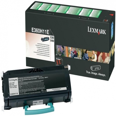 Toner laser Lexmark E360H11E - noir - l'unité