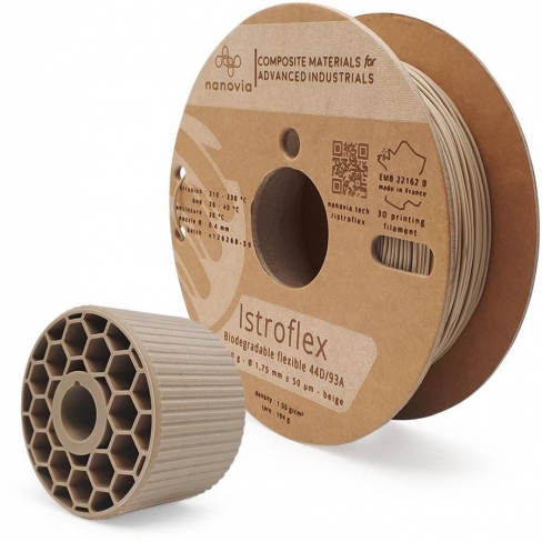Filament 3 D Istroflex Nanovia - 2,85 mm - naturel - 0,500 kg - l'unité