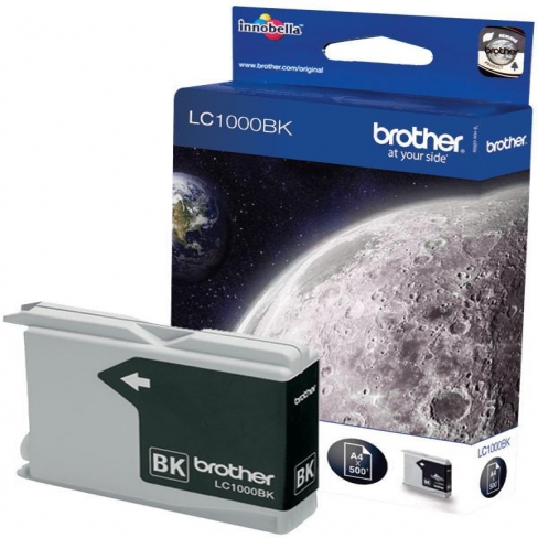 Cartouche d'encre Brother LC1000BK - noir - l'unité