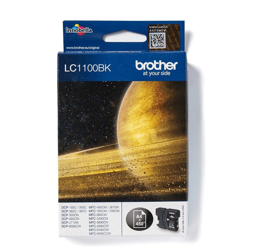 Cartouche d'encre Brother LC1100BK - noir - l'unité