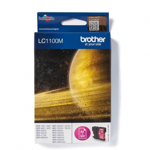 Cartouche d'encre Brother LC1100M - magenta - l'unité