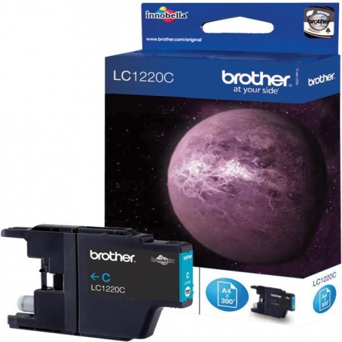 Cartouche d'encre Brother LC1220C - cyan - l'unité