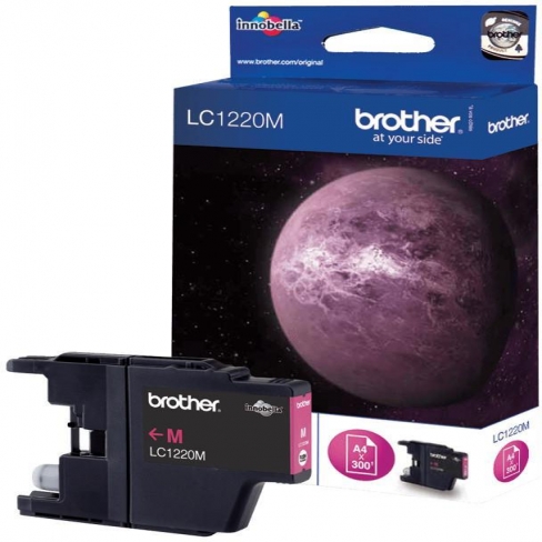 Cartouche d'encre Brother LC1220M - magenta - l'unité