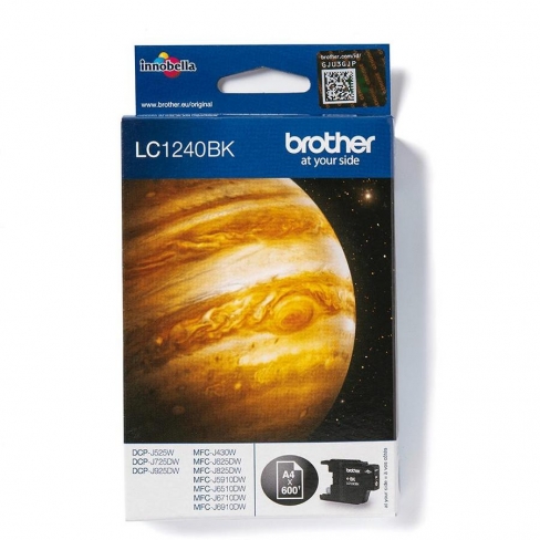Cartouche d'encre Brother LC1240BK - noir - l'unité