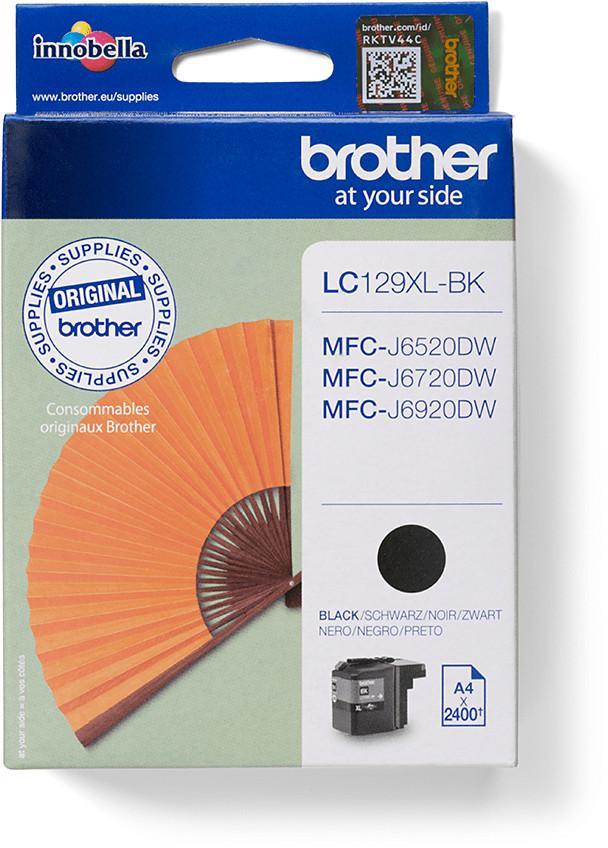 Cartouche d'encre Brother LC129XLBK - noir - l'unité