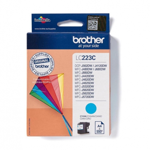 Cartouche d'encre Brother - LC223C - cyan - l'unité