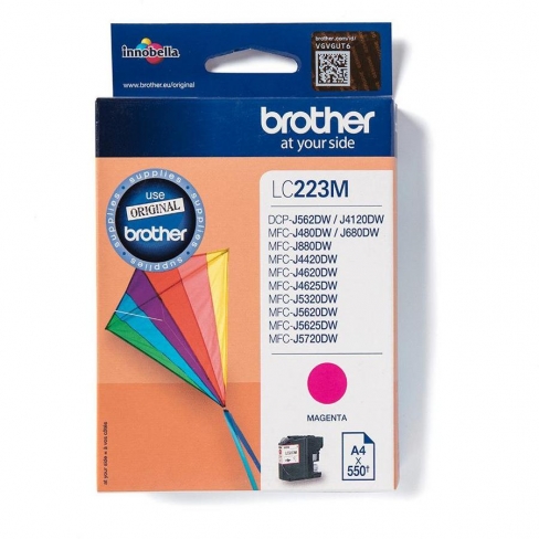 Cartouche d'encre Brother - LC223M - magenta - l'unité