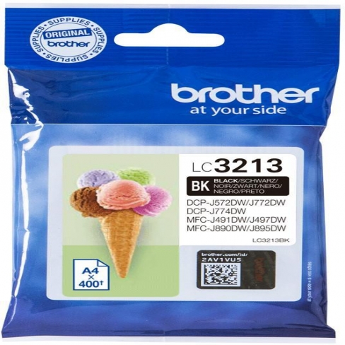 Cartouche d'encre Brother - LC3213BK - noir - l'unité