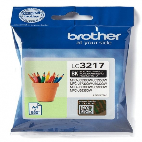 Cartouche d'encre Brother LC3217BK - noir - l'unité