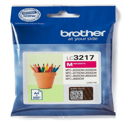 Cartouche d'encre Brother LC3217M - magenta - l'unité