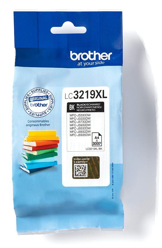 Cartouche d'encre Brother - LC3219XLBK - noir - l'unité