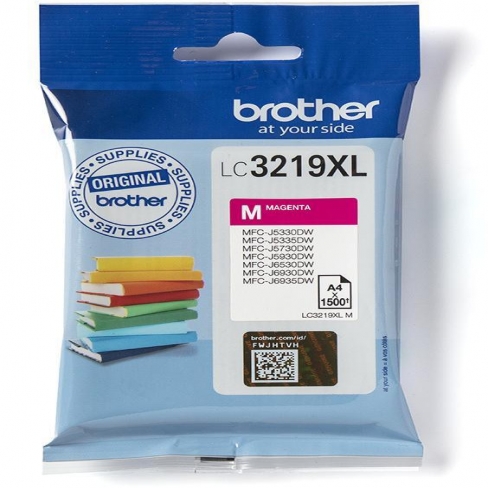 Cartouche d'encre Brother - LC3219XLM - magenta - l'unité