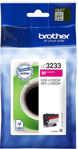 Cartouche d'encre Brother - LC3233M - magenta - l'unité