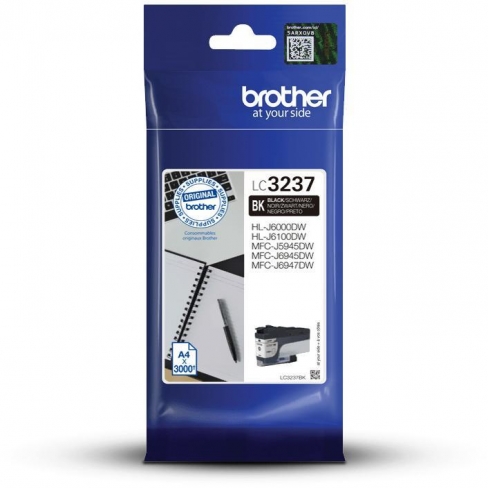 Cartouche d'encre Brother - LC3237BK - noir - l'unité