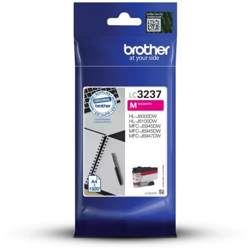 Cartouche d'encre Brother - LC3237M - magenta - l'unité