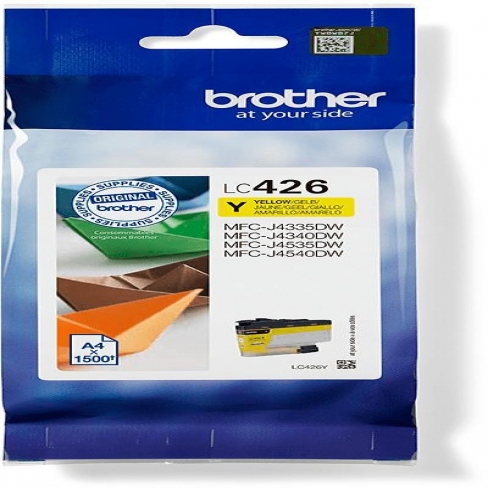 CART - LC426Y - BROTHER - YELLOW - PAR 1 Capacité standard