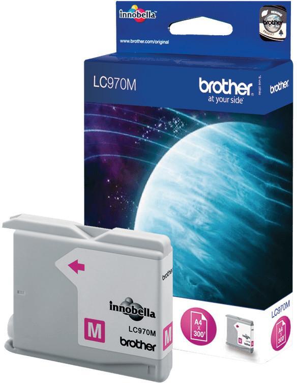Cartouche d'encre Brother LC970M - magenta - l'unité