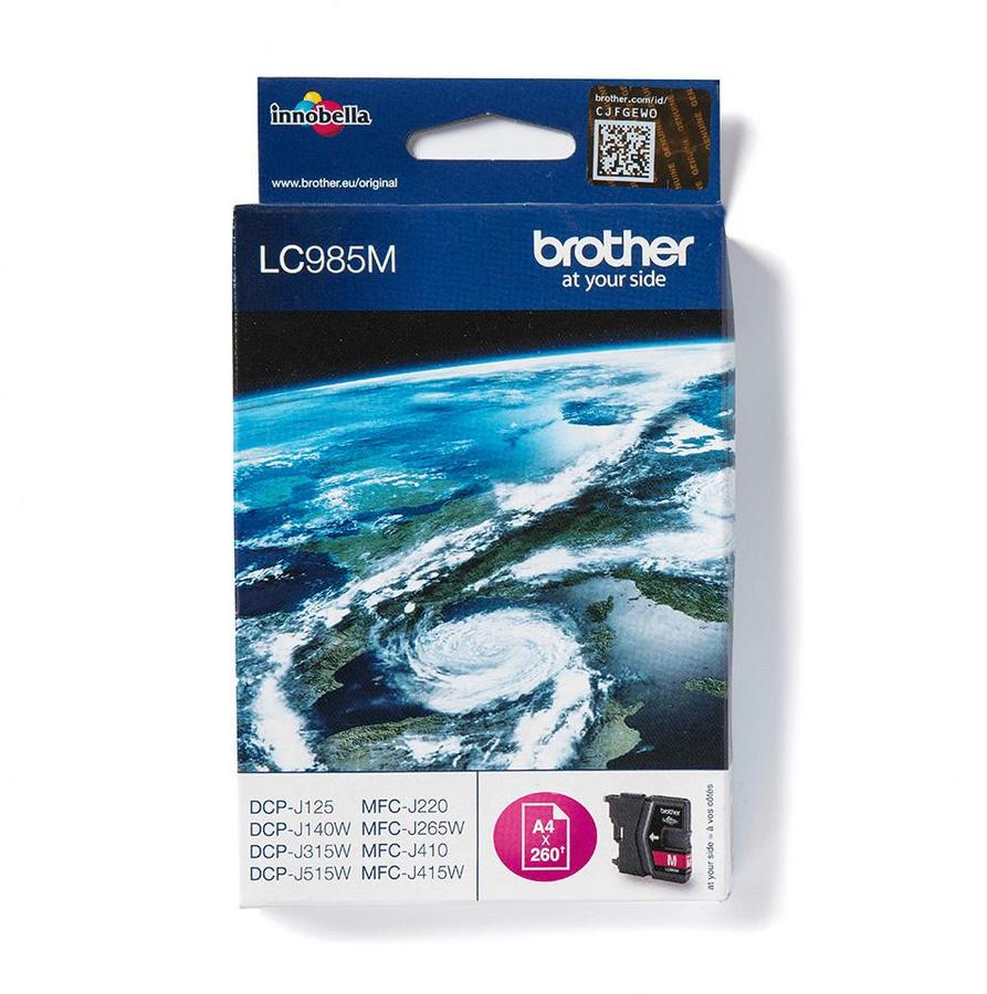 Cartouche d'encre Brother LC985M - magenta - l'unité